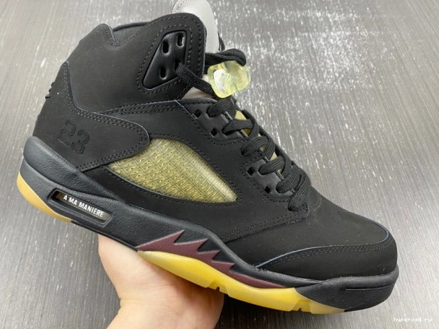 Air A FD1330-001 x 5 Jordan Ma Maniere Black 0902
